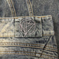 No Faith Studios ‘Wave’ Wide Leg Denim