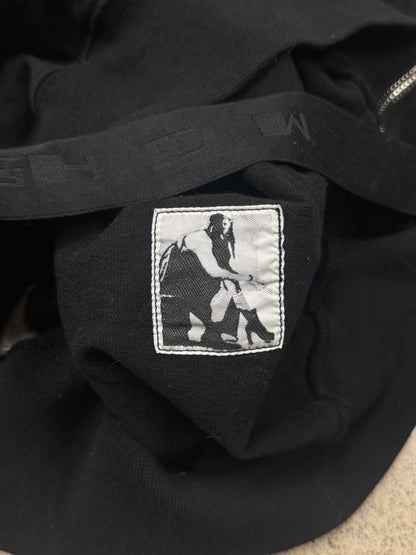 Rick Owens DRKSHDW ‘Gimp’ Black Full Zip Hoodie