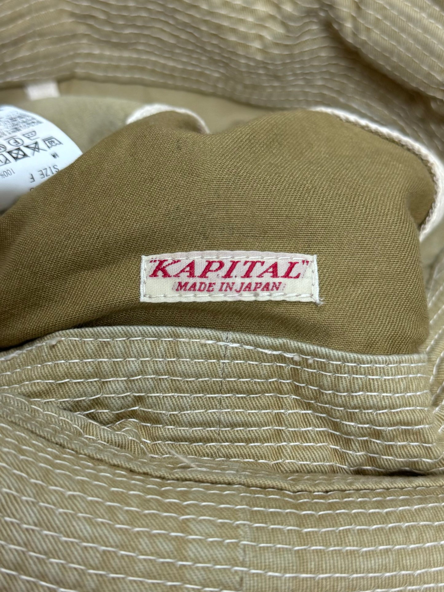 Kapital ‘Old Man & The Sea’ Denim Bucket Hat