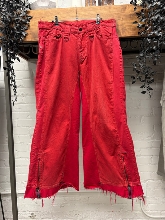SS2006 Number (N)ine ‘Welcome to The Shadows’ Reconstructed Raver Denim
