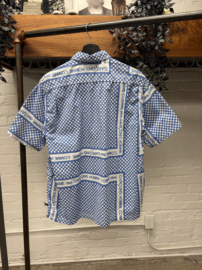 SS2003 Comme Des Garçons Homme ‘Checkerboard’ Short Sleeve Shirt
