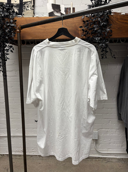 Vetements ‘It’s Free to be Nice’ Oversized White Slogan T-Shirt
