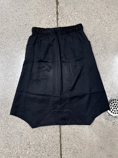 SS2015 Julius Drop Crotch Black ‘Pod’ Drawstring Shorts
