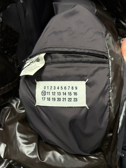 Maison Martin Margiela ‘Leaking’ Faux Distressed Brown Puffer Jacket