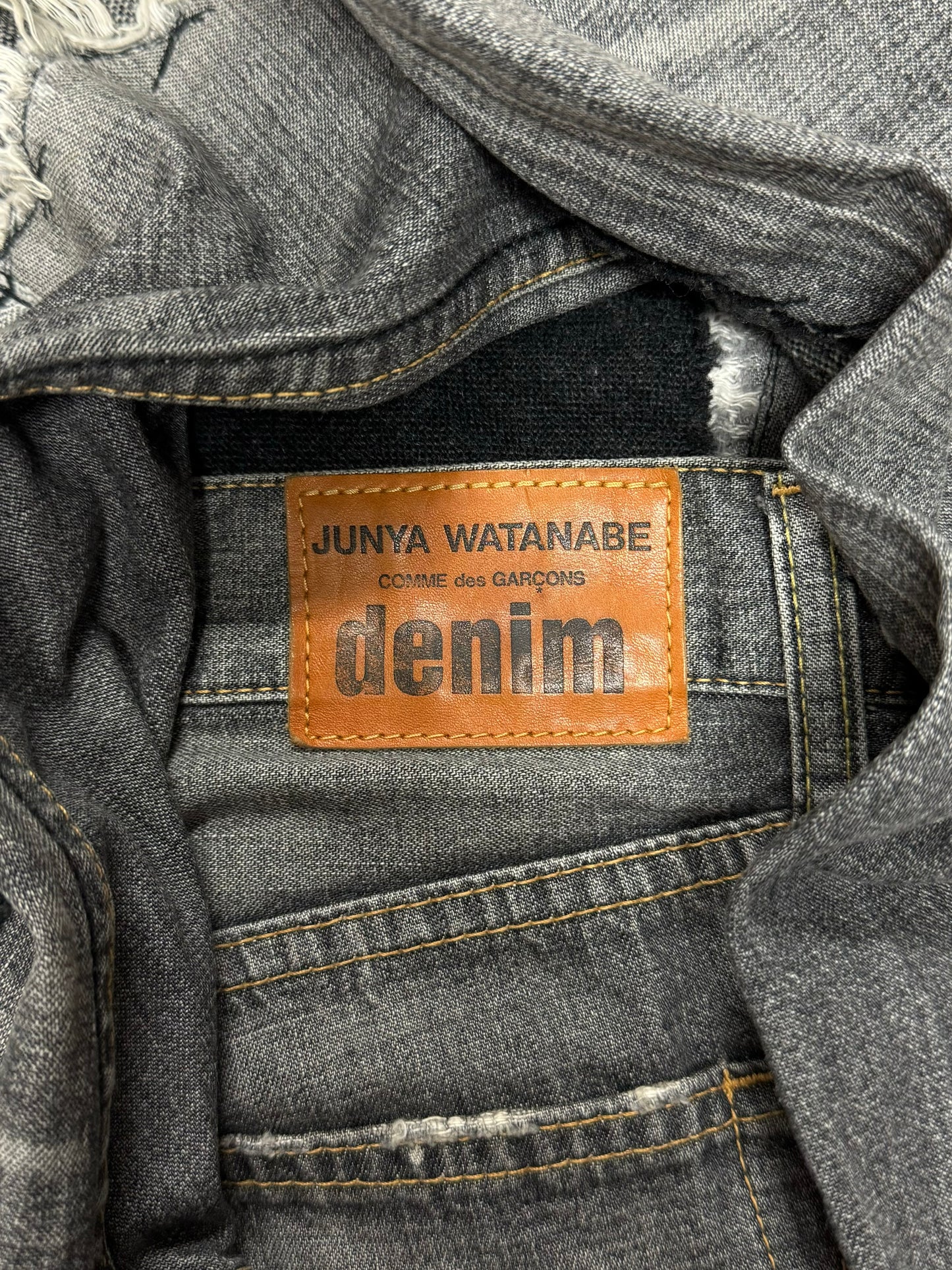 AW2011 Junya Watanabe ‘Patchwork’ Slate Grey Denim