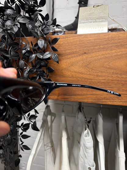 Balenciaga ‘Batwing’ Matte Black Sunglasses