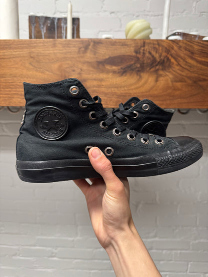 Chrome Hearts x Converse Leather Star Patch ‘Chuck 70’ High Top Sneakers