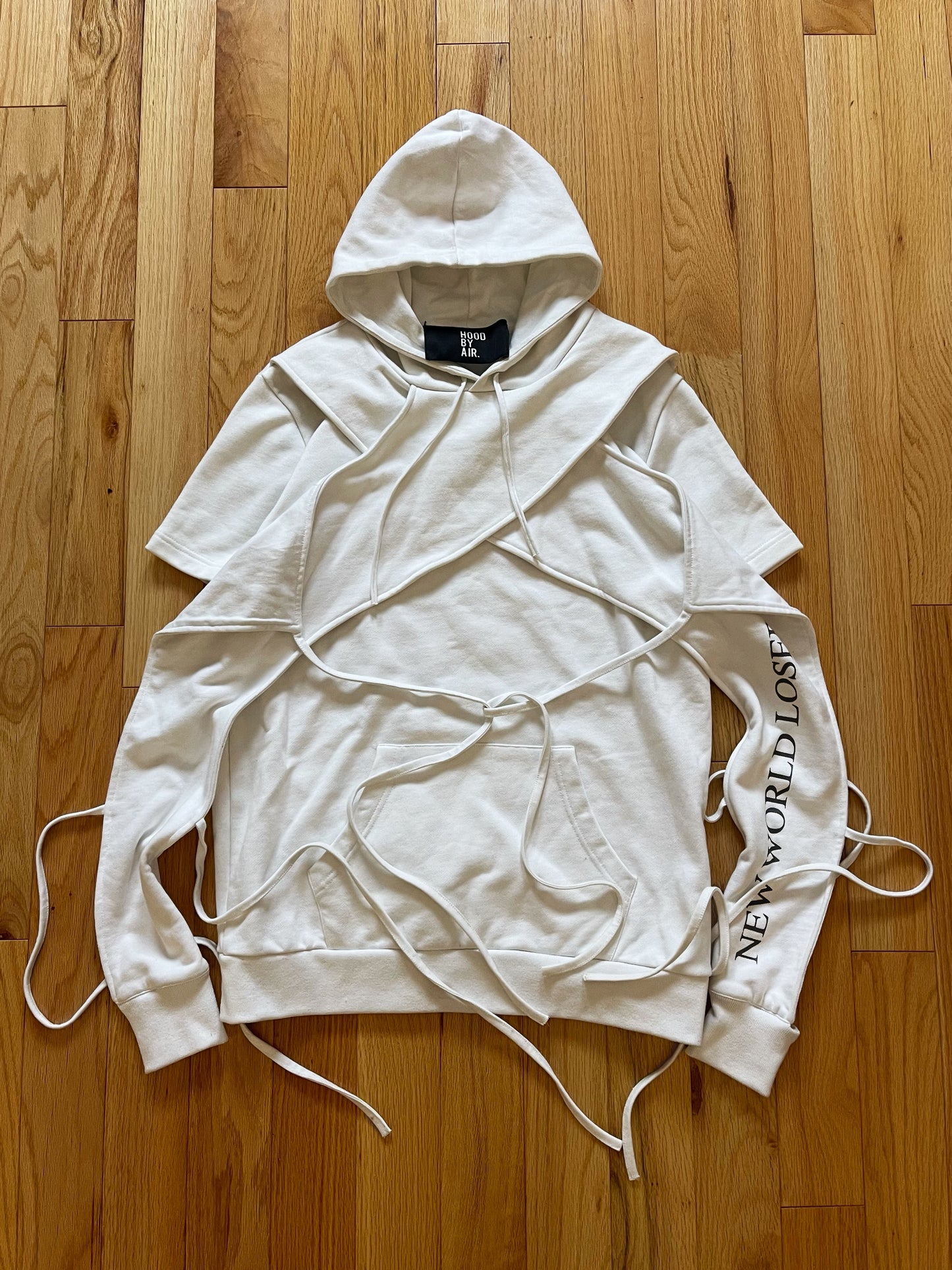 1/1 SAMPLE Spring Summer 2017 Hood By Air ‘New World Loser’ Bondage Hoodie