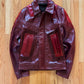 AW2008 Artisanal Maison Margiela Red Panel Leather Jacket