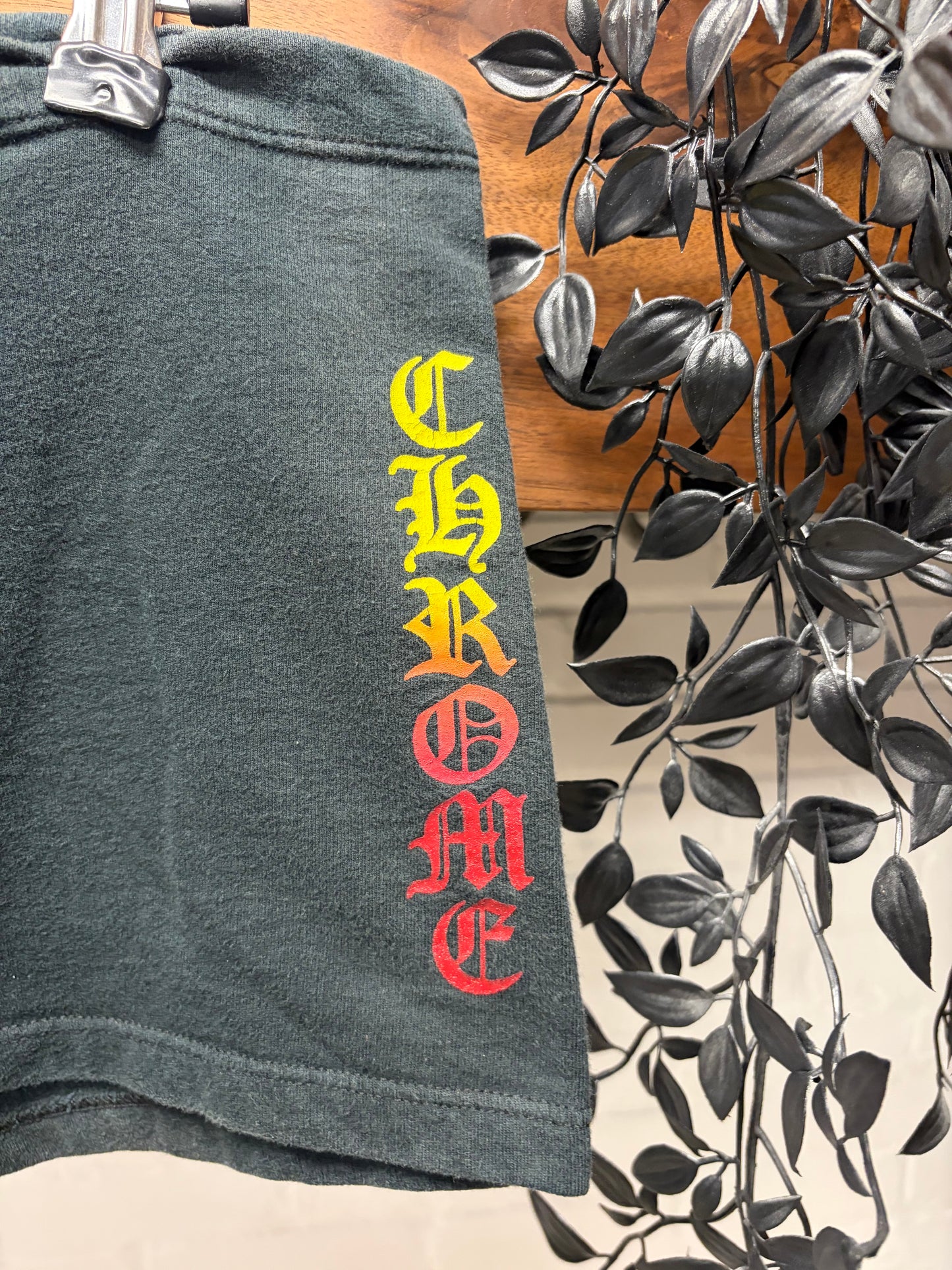 Vintage 90s Chrome Hearts Womens Cotton Shorts