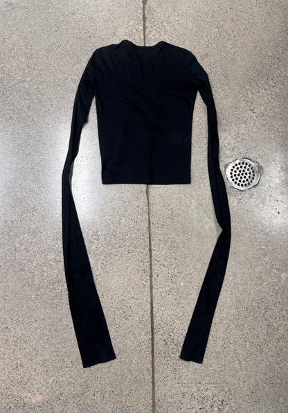 2000s Helmut Lang ‘Boxing Wrap’ Long Sleeve Shirt