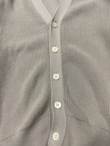 1989 Comme Des Garçons Homme Drop Shoulder Ribbed Cardigan