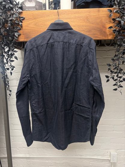 2000s Gucci Black Cotton Button Up Shirt