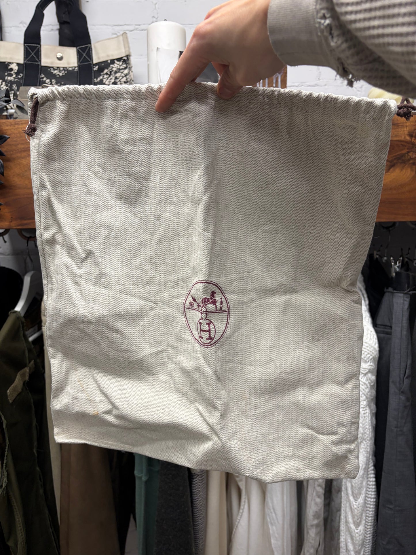 1991 Hermes ‘Kelly 35’ Retourne Black Calfskin/Gold Hardware Handbag