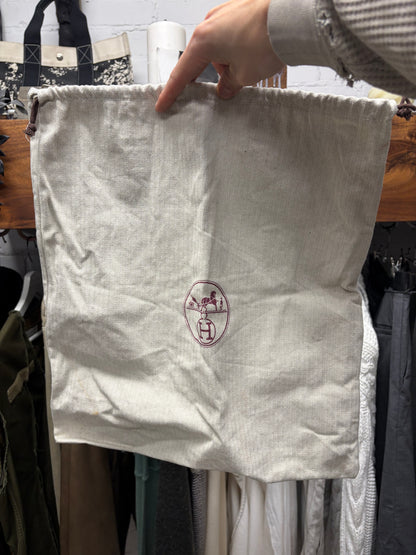 1991 Hermes ‘Kelly 35’ Retourne Black Calfskin/Gold Hardware Handbag