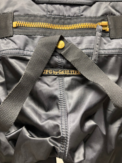 AW2003 Jean Paul Gaultier ‘Parachute’ Black Bondage Cargo Pants