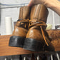 Dirk Bikkembergs ‘Wraparound’ Leather Lace Up Vibram Sole Boots