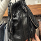 2003 Balenciaga ‘Matrix’ Parachute Black Leather Shoulder Bag