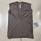 SS2022 Rick Owens ‘Fogachine’ Dust Brown Dylan Tee