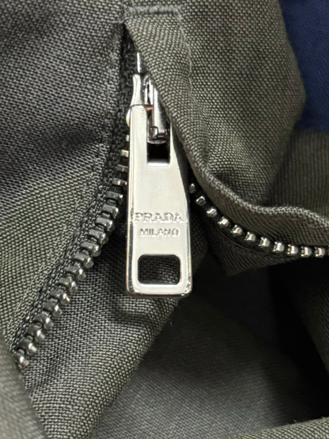 AW2018 Prada Mainline Zip-Up Worker Jacket