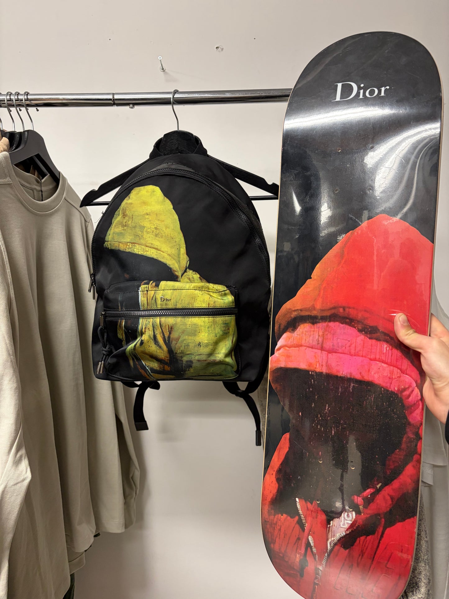 SS2018 Dior Homme x Francois Bard ‘Cloaked Figure’ Backpack