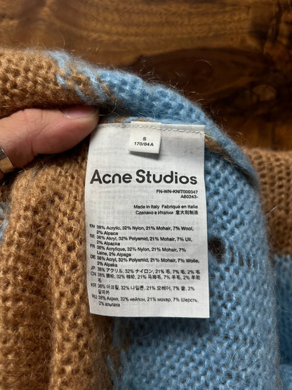 Acne Studios Alpaca/Mohair Striped Knit Sweater