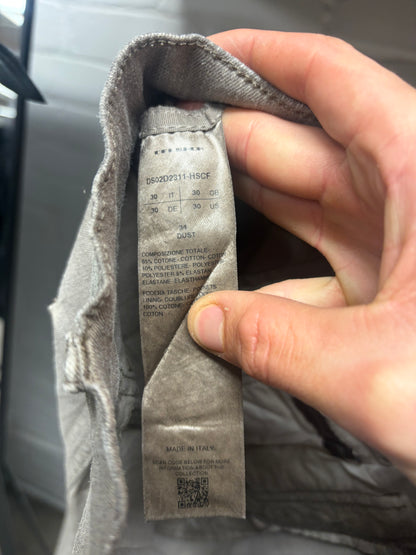 Rick Owens ‘Bolans’ Dust Brown Flared Leg Denim