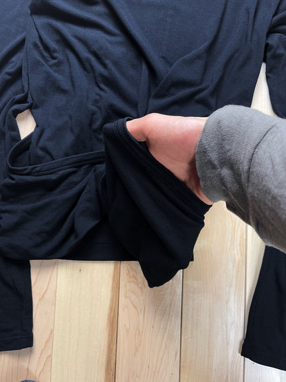 Vintage 1990s Emporio Armani 2 Layered Tank Top-Shirt