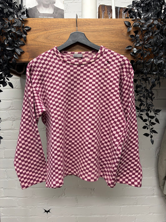 2001 Comme Des Garçons Homme Plus ‘Checkerboard’ Wool Knit Sweater