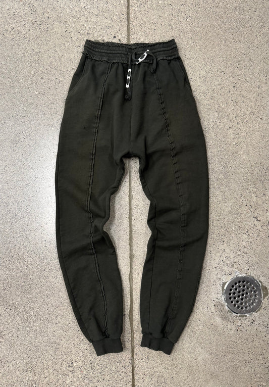 Damir Doma Reconstructed Dark Green Sweatpants