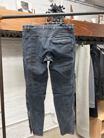 Dries Van Noten ‘Rustic Blue’ Biker Denim