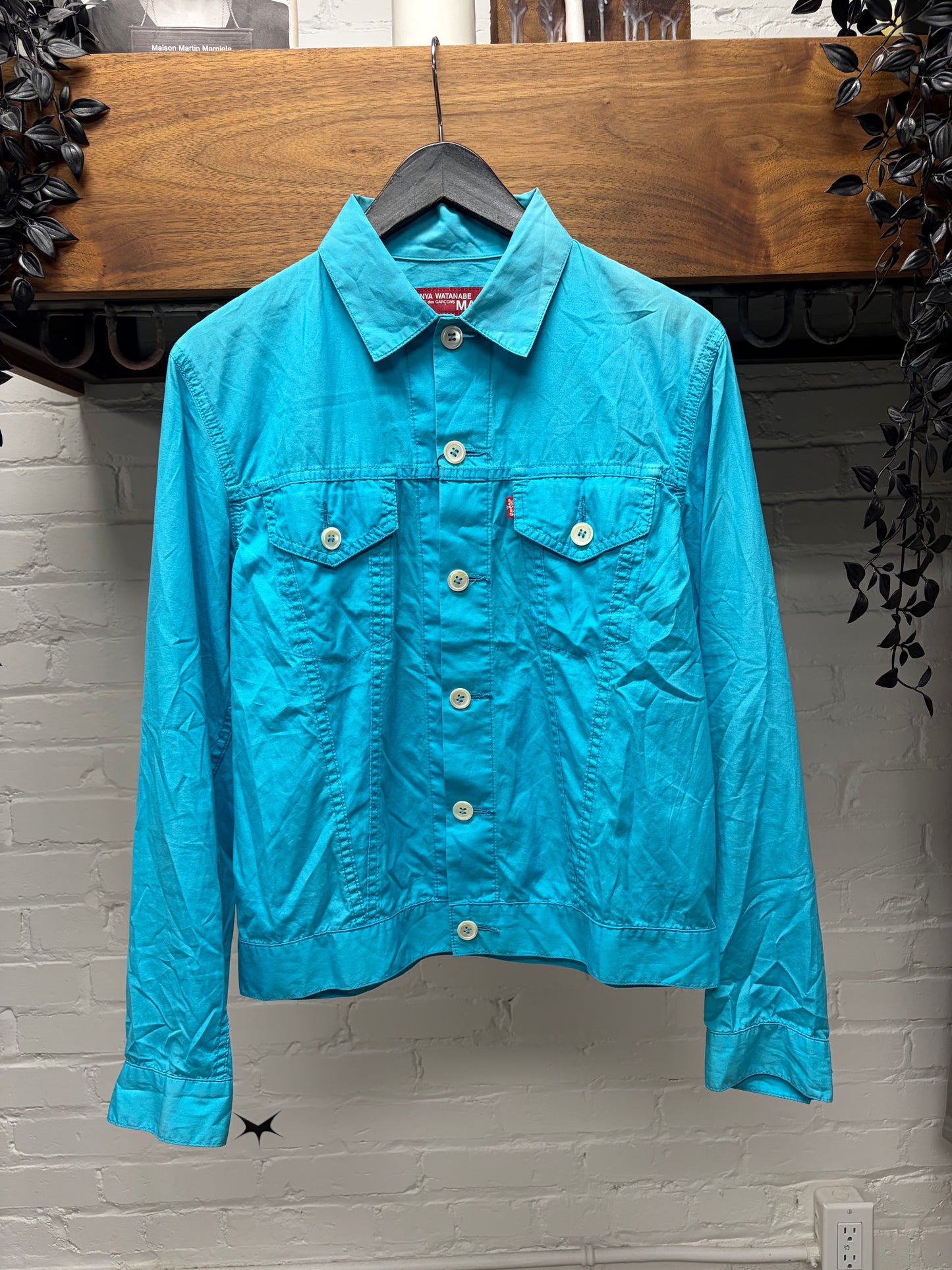 2001 Junya Watanabe x Levi’s Electric Blue Trucker Jacket