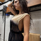Ann Demeulemeester Semi-Sheer Gradient Dress