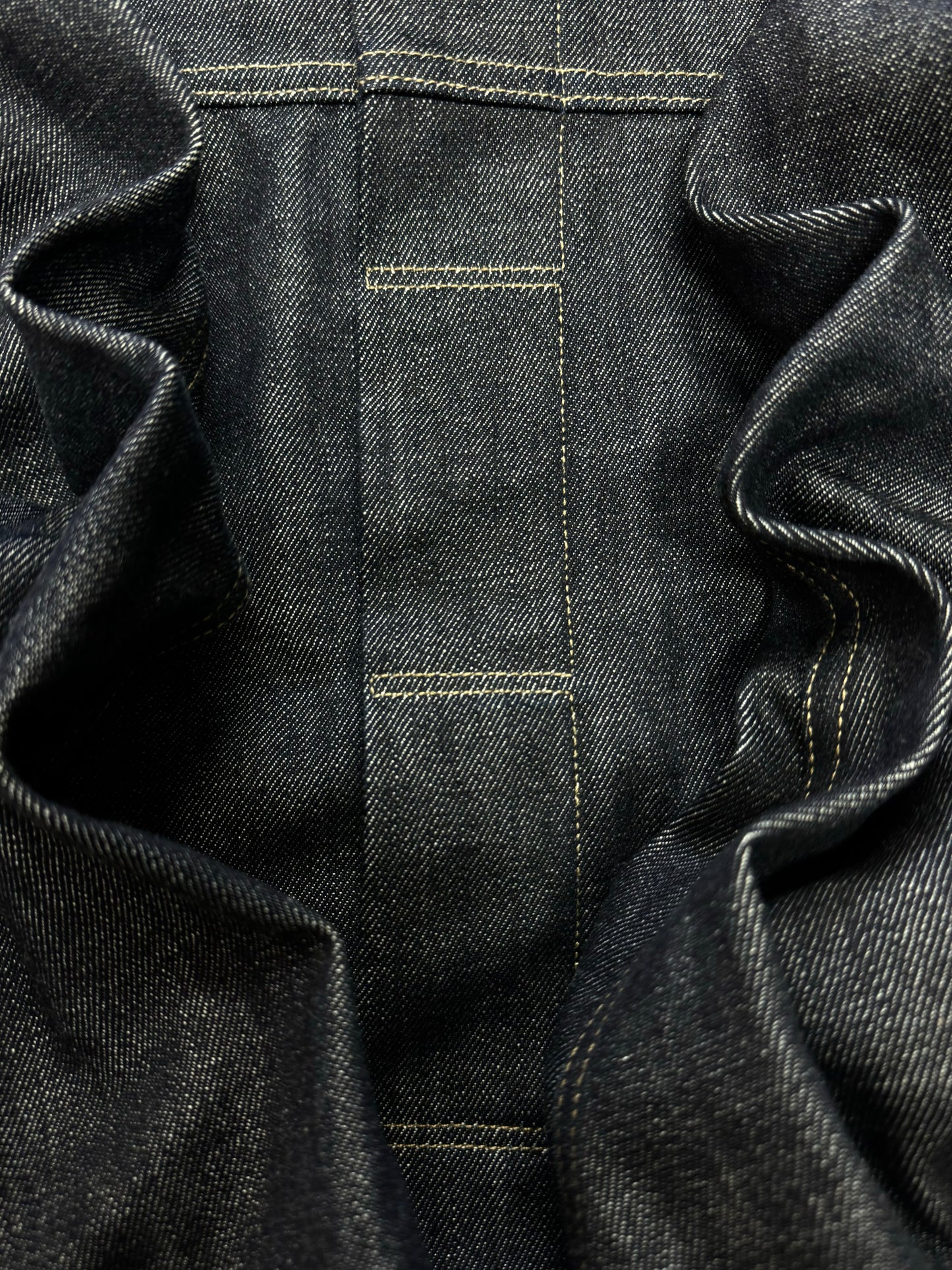 SS2019 Rick Owens Japanese Selvedge ‘Worker’ Denim Jacket