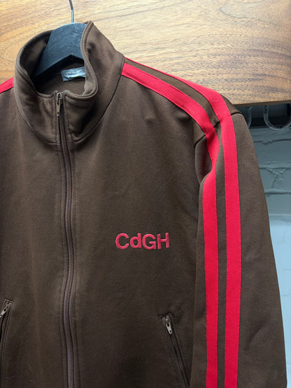 SS2002 Comme Des Garçons Homme ‘CDGH’ Brown/Red Track Jacket