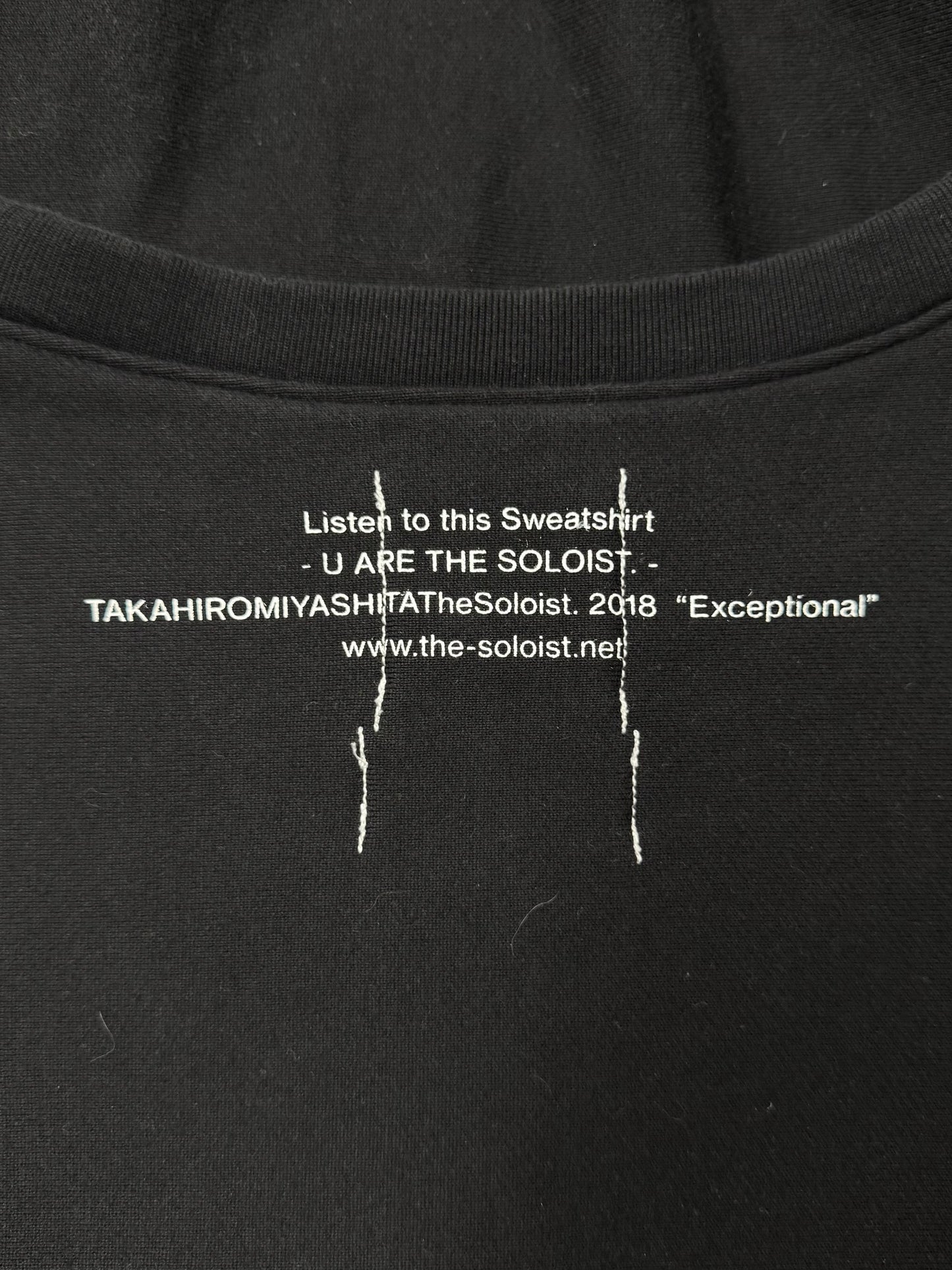 2018 Undercover x Takahiro Miyashita the Soloist Sweatshirt