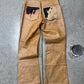 2000s Roberto Cavalli Cowhide Patchwork Flared Leather Pants