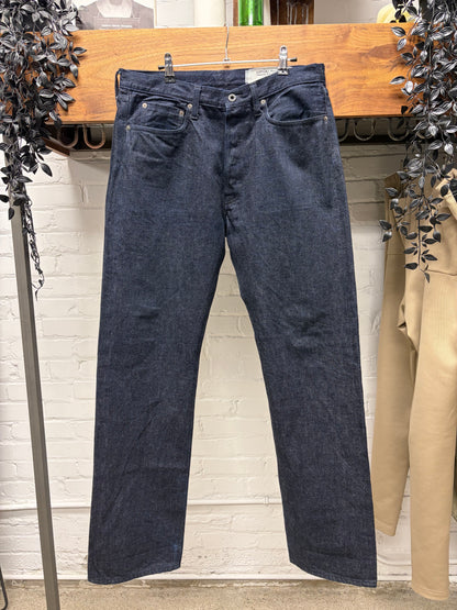 Kapital Dark Indigo Blue 14oz ‘5P TH’ Selvedge Bootcut Denim