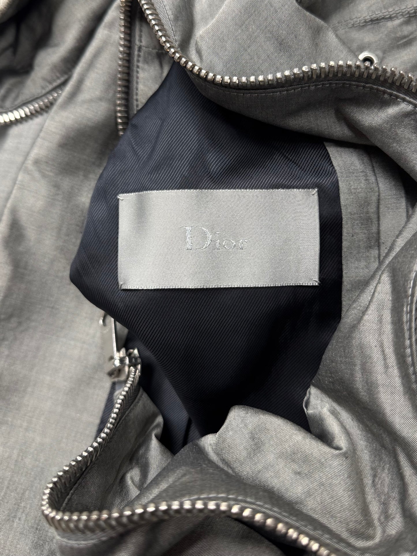 SS2008 Dior Homme by Kris Van Assche Silk Bomber Jacket