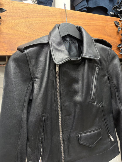 SS2017 Rick Owens ‘Stooges’ Goatskin Leather Jacket