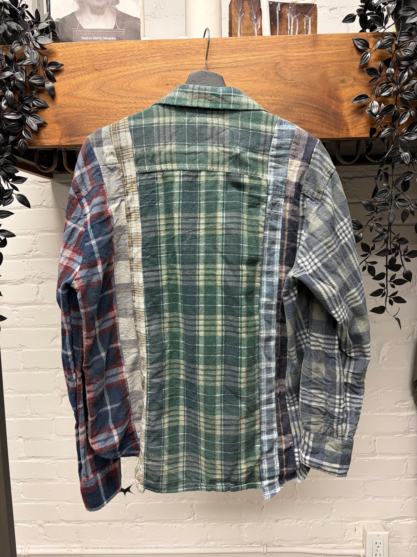 Needles ‘Rebuild’ Reconstructed Plaid Flannel