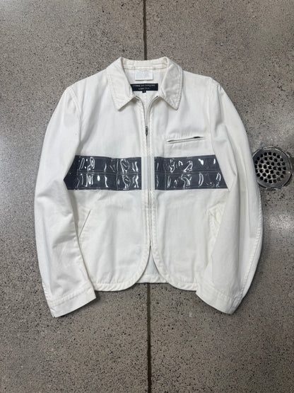 SS1992 Comme Des Garçons Homme Plus ‘3M Strip’ Zip-Up Work Jacket