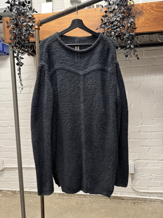 AW2015 Rick Owens ‘Sphinx’ Passport Oversized Wool Knit Sweater