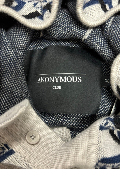 SS2023 Anonymous Club Runway ‘Monogram’ Knit Polo