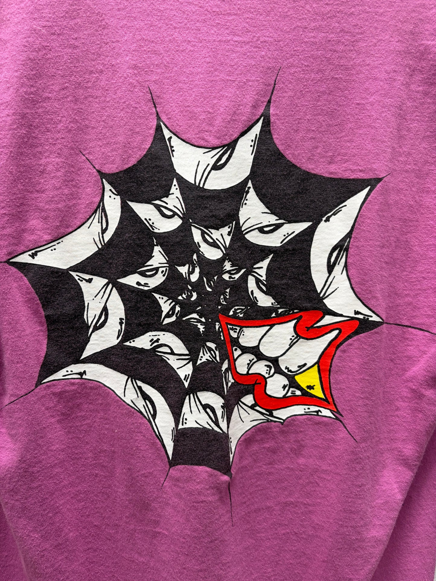 Chrome Hearts x Matty Boy ‘Spider Web’ Purple Graphic T-Shirt