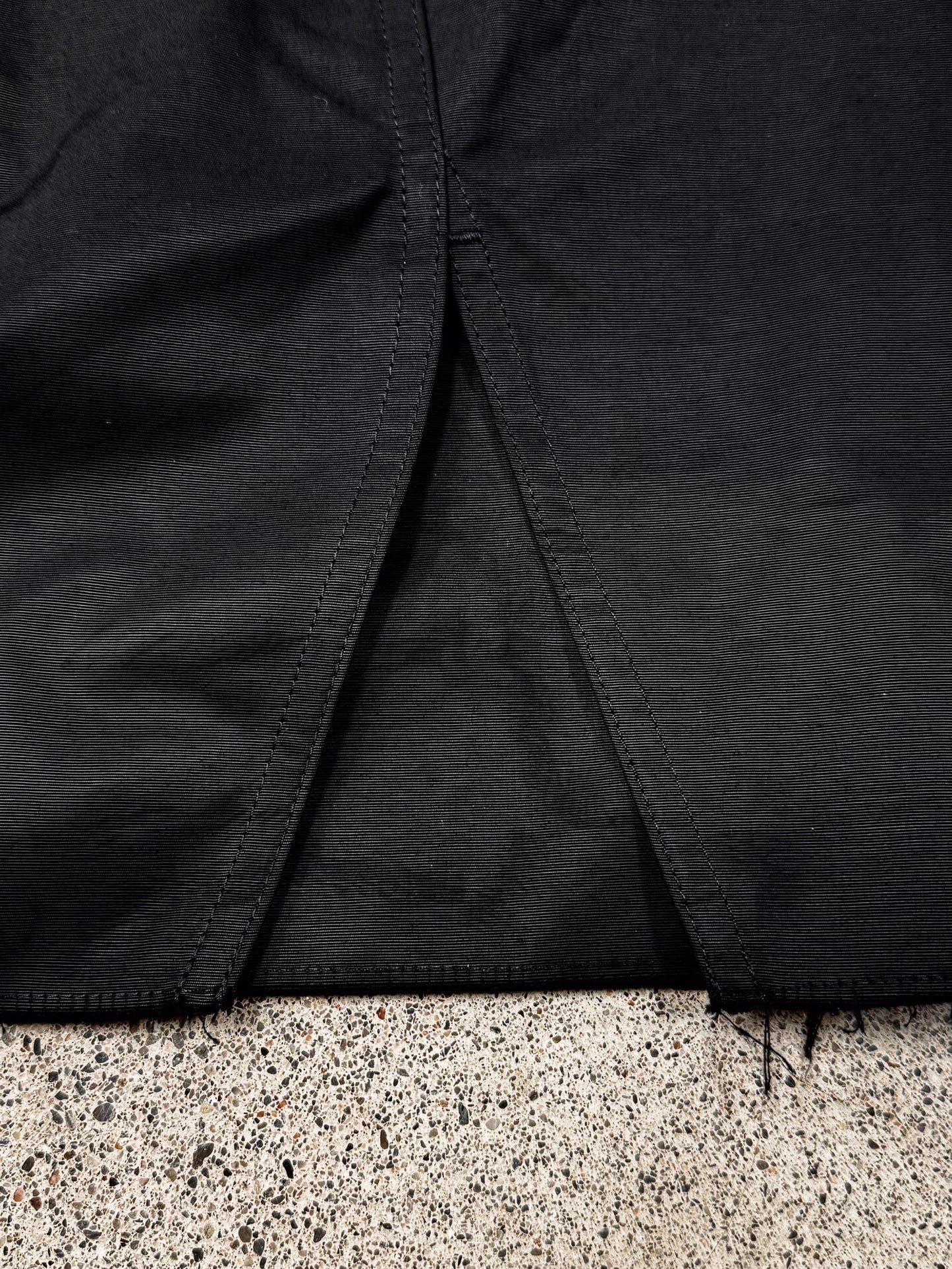 Rick Owens ‘Sacrmini’ Cutout Black Mini Skirt