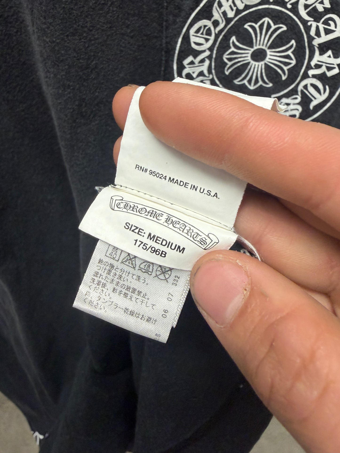 Chrome Hearts ‘The Heroes Project’ Black Graphic T-Shirt