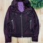 Tornado Mart Oxblood Red Fur Trim Jacket