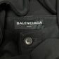 2017 Balenciaga Flap Pocket Straight Cut Black Cargo Pants