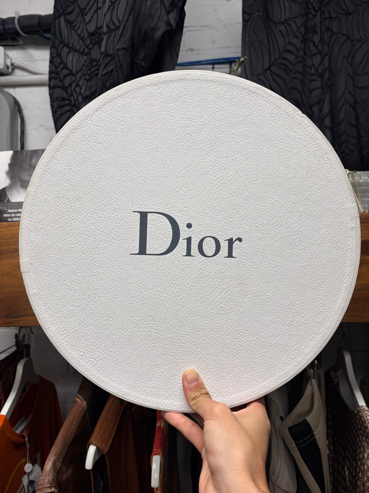 SS2012 Dior Homme ‘LessAndMore’ Rabbit Hair Black Wide Brim Hat